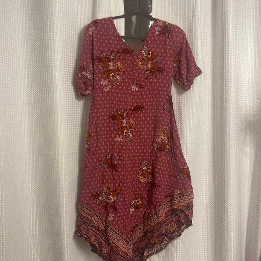 Asymmetrical dress size large from Maurices